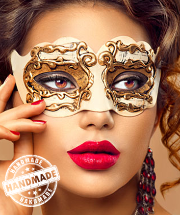 Stylish Black Cat Eye Mask For Women | Venetian Masquerade Party Costume Accessory With Buckle Back